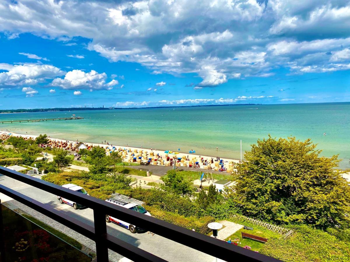 Studio Mit Panorama-Meerblick Und Direkter Strandlage In Scharbeutz Exterior foto
